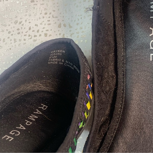 RAMPAGE Woven Style Slip-on Ballet Flats Size 9.5 Mayken - Picture 9 of 12